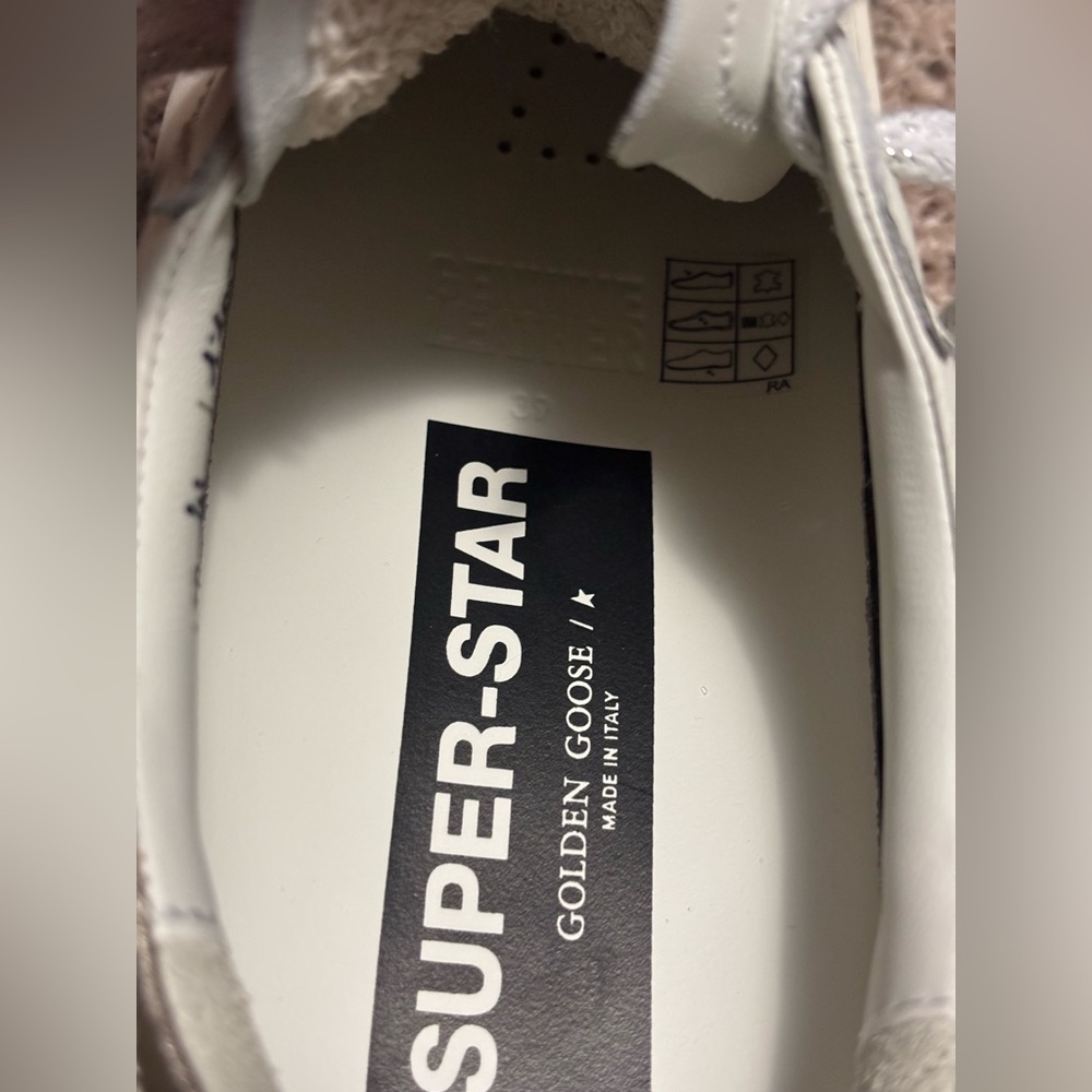 New Golden Goose Super Star Classic White/Platinum Women’s Size: 39 (9) - Picture 12 of 16
